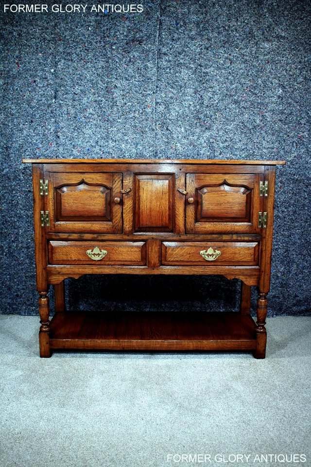 Image 42 of TITCHMARSH AND GOODWIN HALL CREDENCE CABINET SIDEBOARD