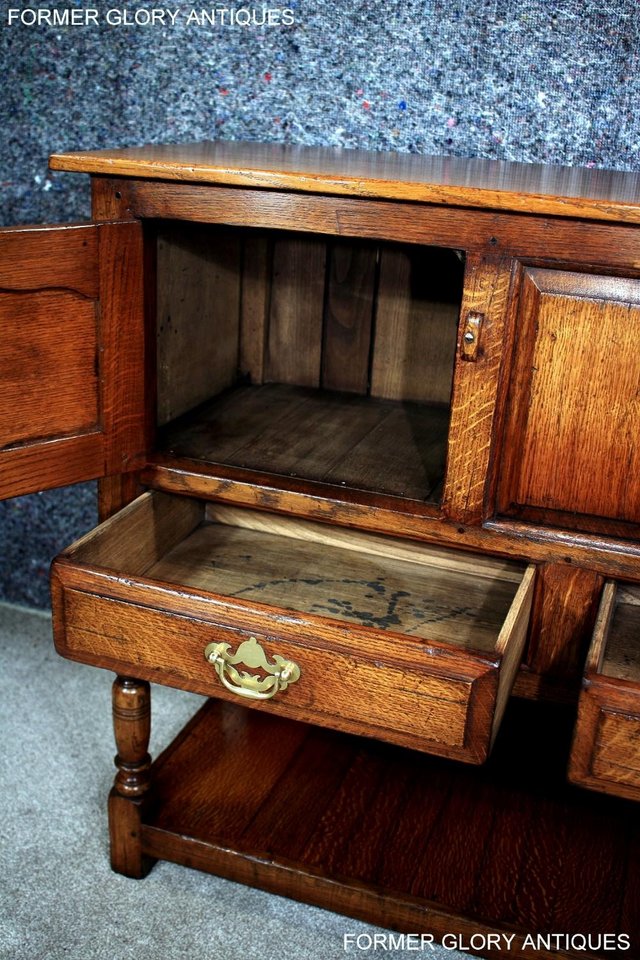 Image 69 of TITCHMARSH AND GOODWIN HALL CREDENCE CABINET SIDEBOARD