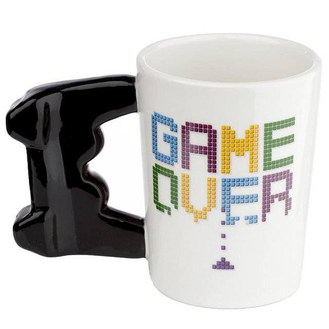 Image 2 of Fun Game Controller Shaped Handle Ceramic Mug. Free  Post
