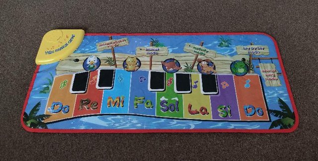 Preview of the first image of Yiqu Kids Musical Interactive Keyboard/Piano Mat.