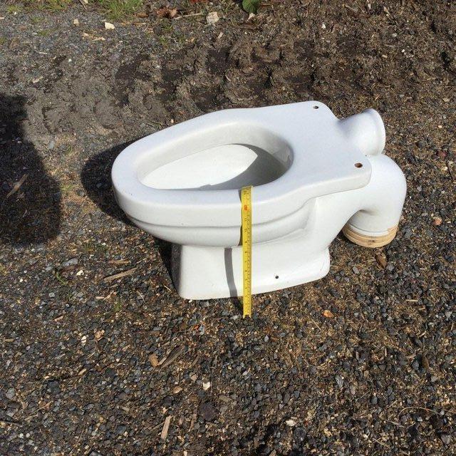 Preview of the first image of Very low level toilet pan.