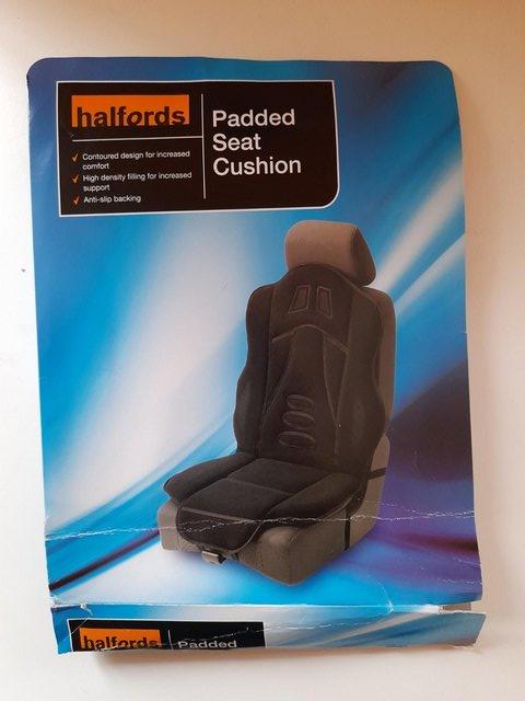 Preview of the first image of Halfords Car Seat Back Support / Seat Cushion.